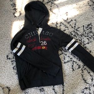 Grey Chicago Blackhawks jersey